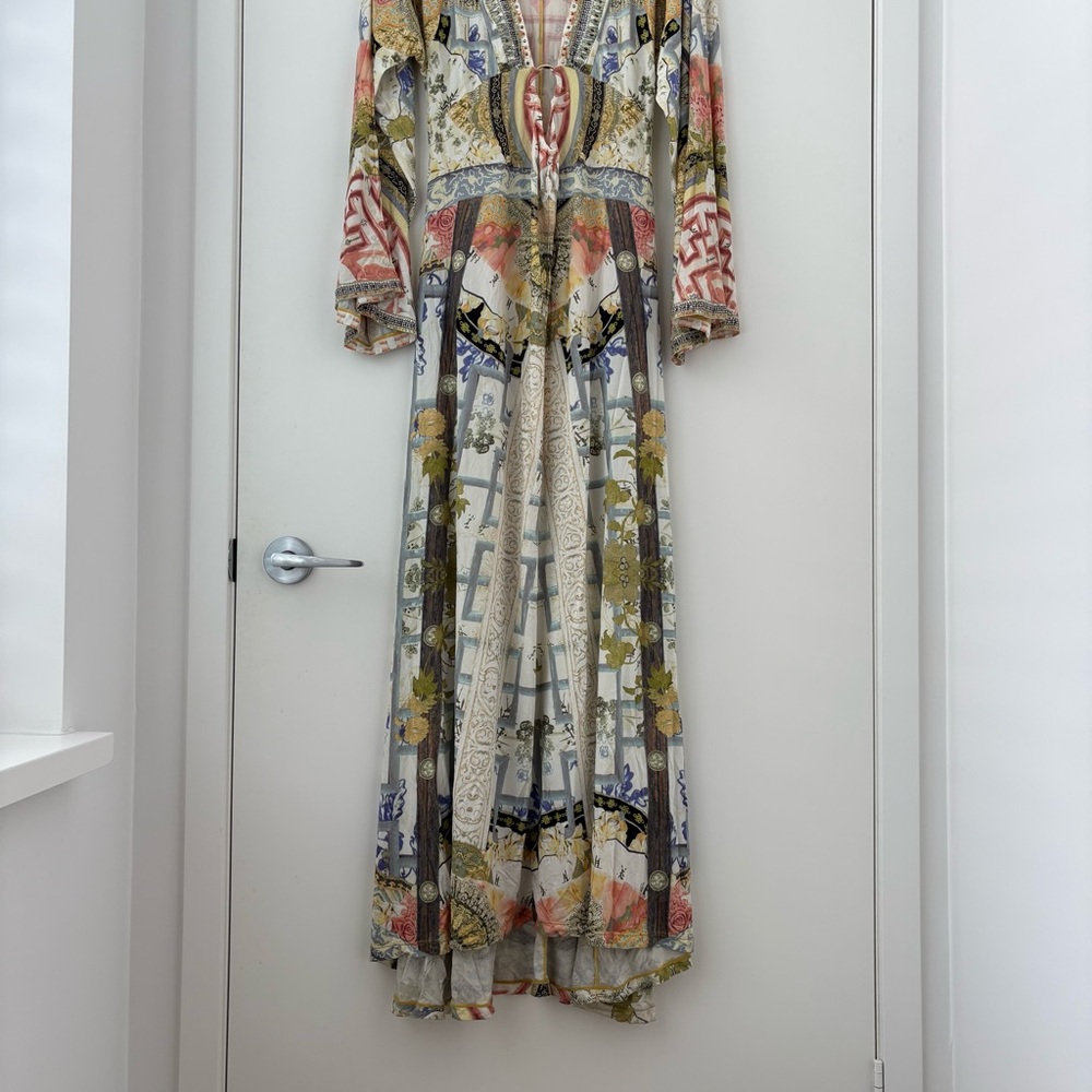 NWOT Camilla Round Echoes of Erhu Maxi Dress S M - Picture 3 of 16